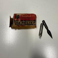 Scatola vintage pennini Esterbrook 314 Relief
