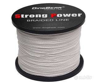 Treccia bianca da pesca