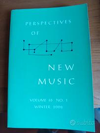 Perspective of new music rivista