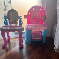 Cucina e specchiera giocattolo