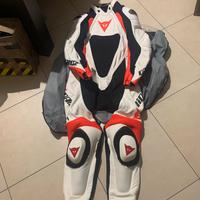 Dainese tuta estiva Red Line tg. 52 mai usata