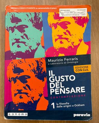 Libro Il gusto del pensare 1