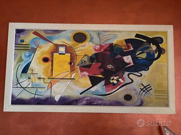Quadro Kandinsky Giallo Rosso e Blu