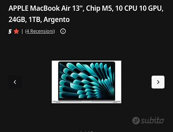 APPLE MacBook Air 13",