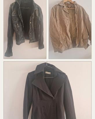 Lotto 3 giacche vintage    taglia S/M