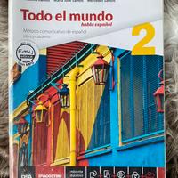 Libro di grammatica spagnolo "Todo el mundo 2"