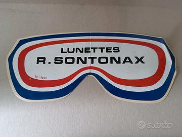 raro adesivo vintage anni 70 sontonax 