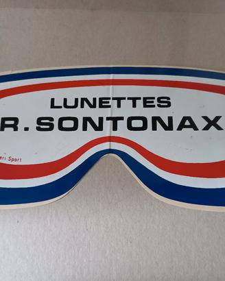 raro adesivo vintage anni 70 sontonax 