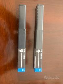 2 punte trapano DIN 338 HSS ACCIAIO