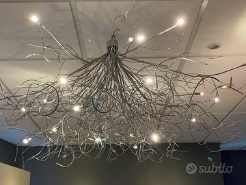 Lampadario grande da 120 cm “Saggina“ Minitalux