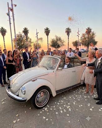 Noleggio Maggiolone Maggiolino Cabrio Matrimonio