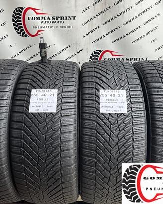 4 PNEUMATICI 255/40 R21 PIRELLI INVERNALI