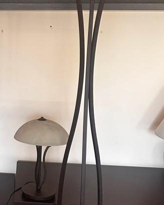 Piantana + lampada da tavolo coordinate