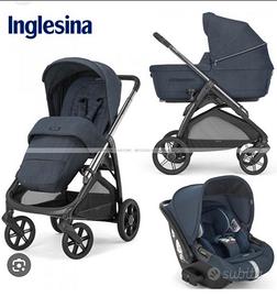 Trio inglesina aptica blu