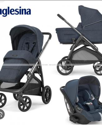 Trio inglesina aptica blu