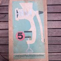 Tritacarne manuale Universal Fleischhackmaschine 5