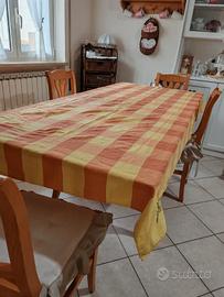 Tovaglia arancione giallo