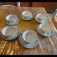 bavaria set di tazze da te in porcellana 