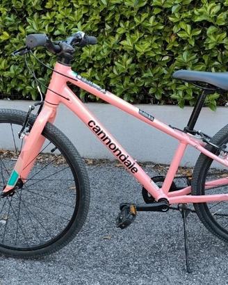 Bici bambina Cannondale 24"