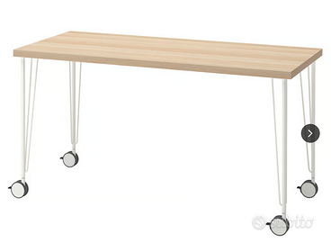 Scrivania (3) con ruote - Lagpaten/Krille Ikea