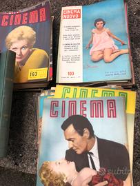 riviste Cinema anni 50 rilegate e singole
