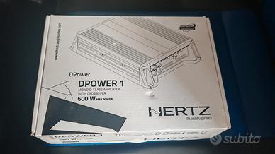 amplificatore auto hertz dpower1 mono