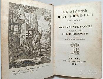 LA PIANTA DEI SOSPIRI ROMANZO - 1841