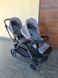 Passeggino gemellare + ovetti e isofix