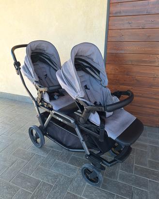 Passeggino gemellare + ovetti e isofix