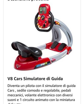 Simulatore di guida v8 cars