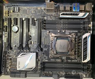 ASUS X99-A + Intel Xeon E5-2680 v3 - NVMe M.2