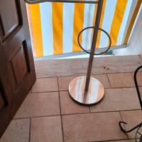 piantana acciaio bagno