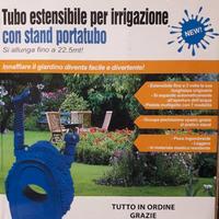 Tubo estensibile per irrigazioni