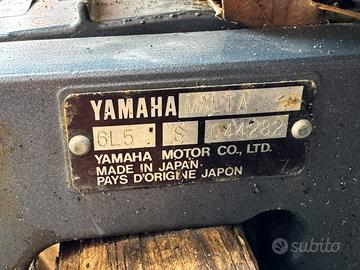 Motore nautico Yamaha Malta 3.5 cv
