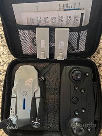 Drone pieghevole E88 – Completo di accessori