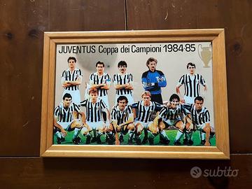 Quadro Juventus coppa dei campioni 1984/85