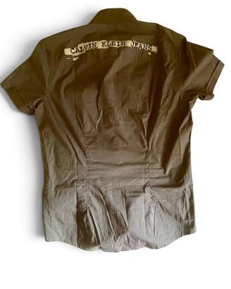 Camicia Calvin Klein Nuova Taglia S Grigio