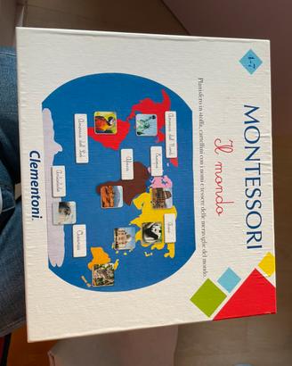 Gioco montessori “il mondo”
