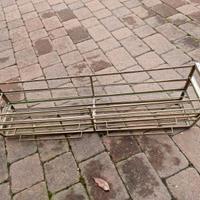 Fioriere in acciaio regolabili finitura ottone