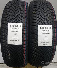 2 GOMME 215 65 17 MICHELIN BR1420