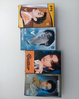 4 pacchetti lomo card di V dei BTS