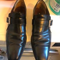 Scarpe eleganti Fratelli Rossetti nere con fibbia