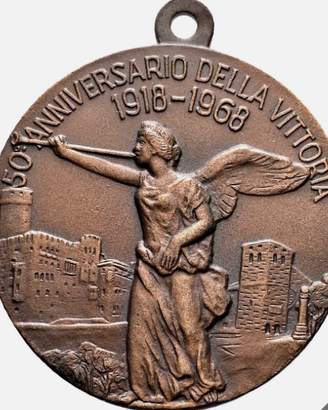 Medaglia 50° Anniversario Vittoria 1918-1968 FDC