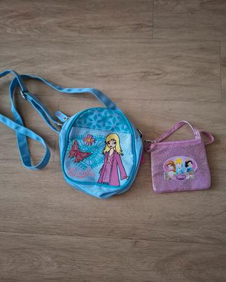 Borsetta tracolla Barbie e principesse Disney
