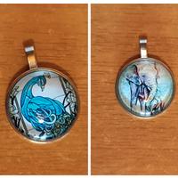 Ciondoli con animali (pavone e elefante)