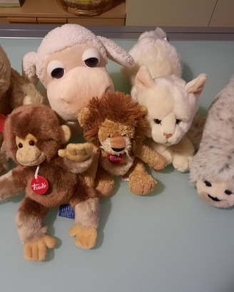 6 Peluche animali