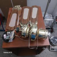 pala ventilatore elettrica con luce