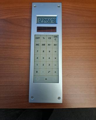 CALCOLATRICE DA COLLEZIONE LEXON IN LEGNO/METALLO