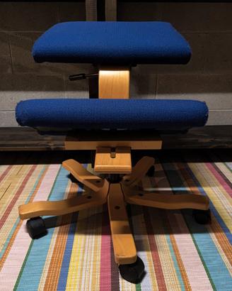 Varier wing balance sedia ergonomica con rotelle