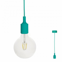 3 lampadari in silicone Duraluce, nuovi